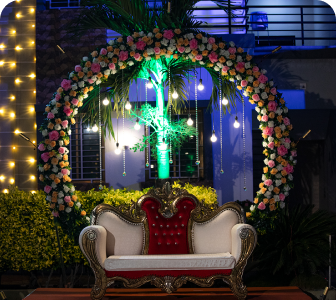 Sangeet Sandhya Night Decoration