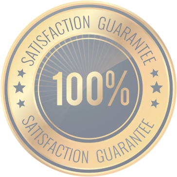 100% customer satisfaction logo